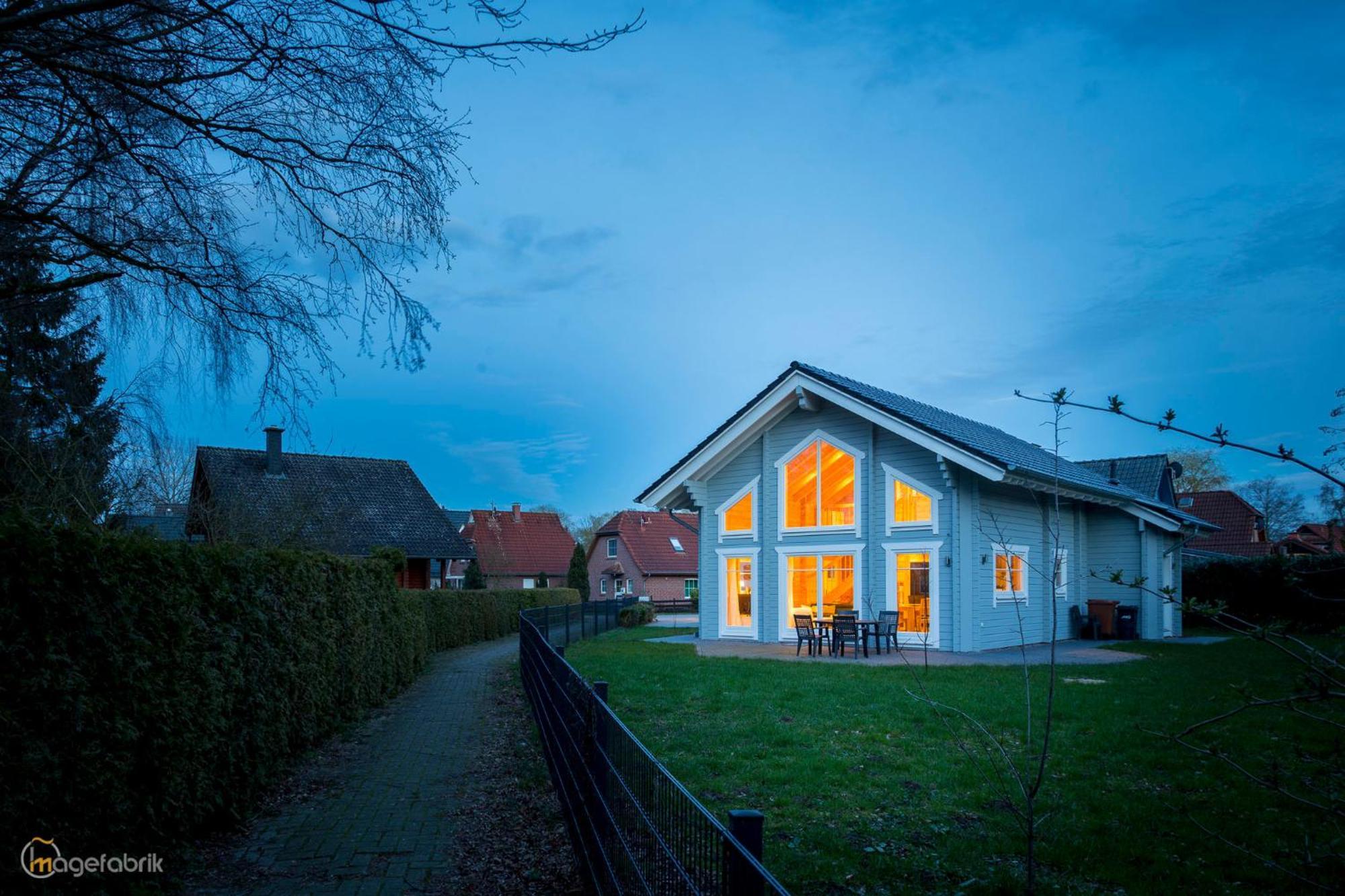 Ferienhaus Nordic Lembruch Bagian luar foto